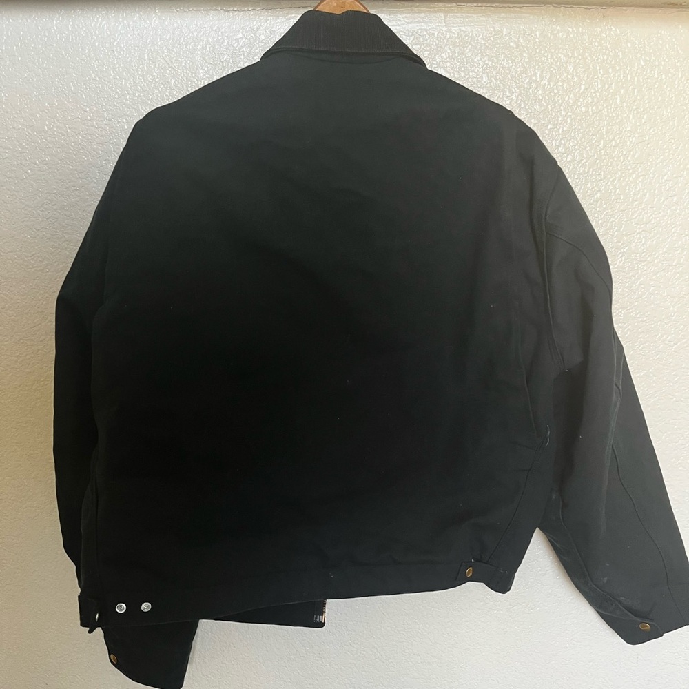 Carhartt Black Jacket Vintage J01 BLK 48 - Picture 2 of 16